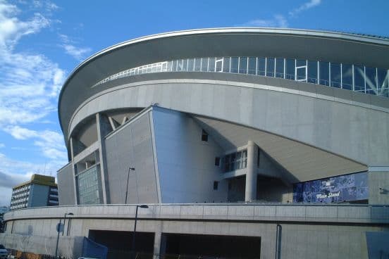 ノエビアスタジアム神戸の外観